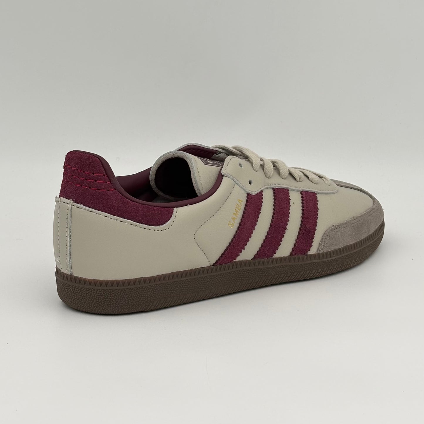 Adidas Samba OG Putty Grey Maroon
