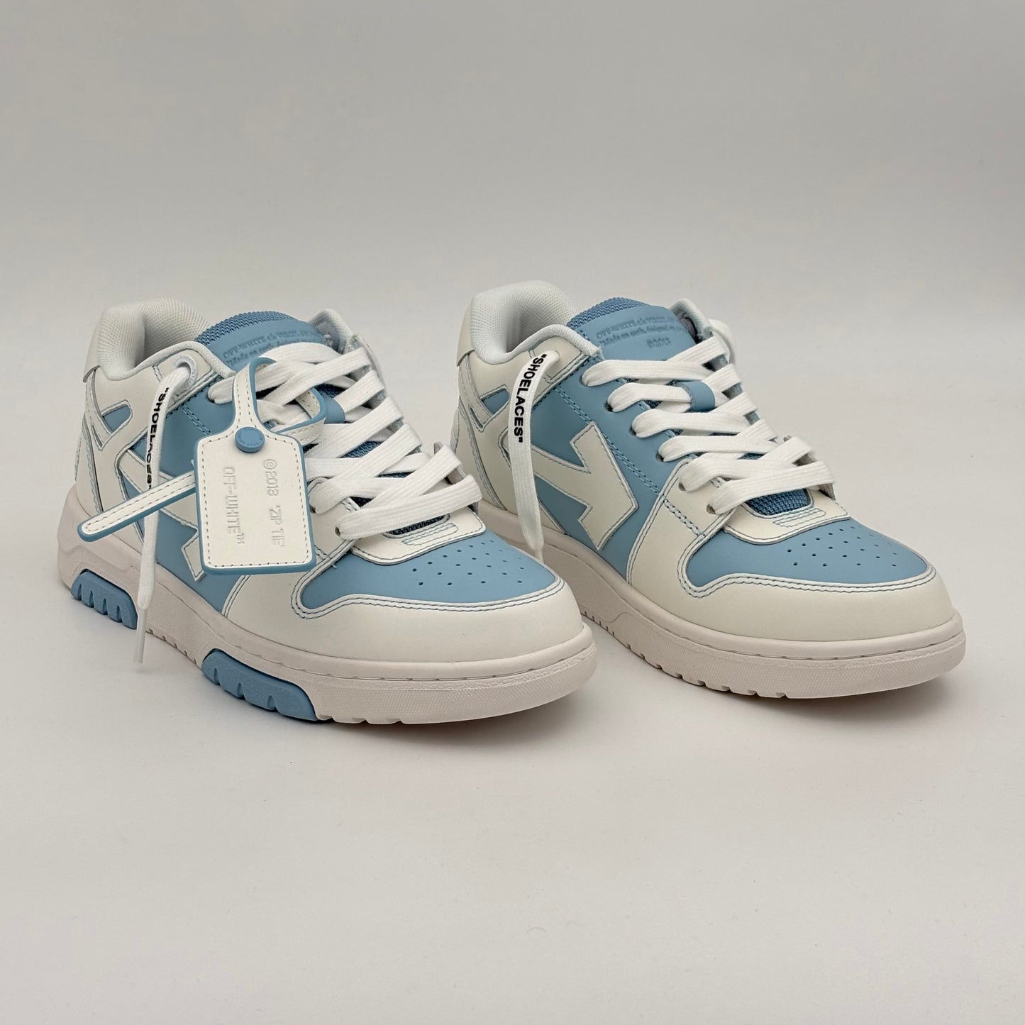 Off White Out Of Office             Light Blue White