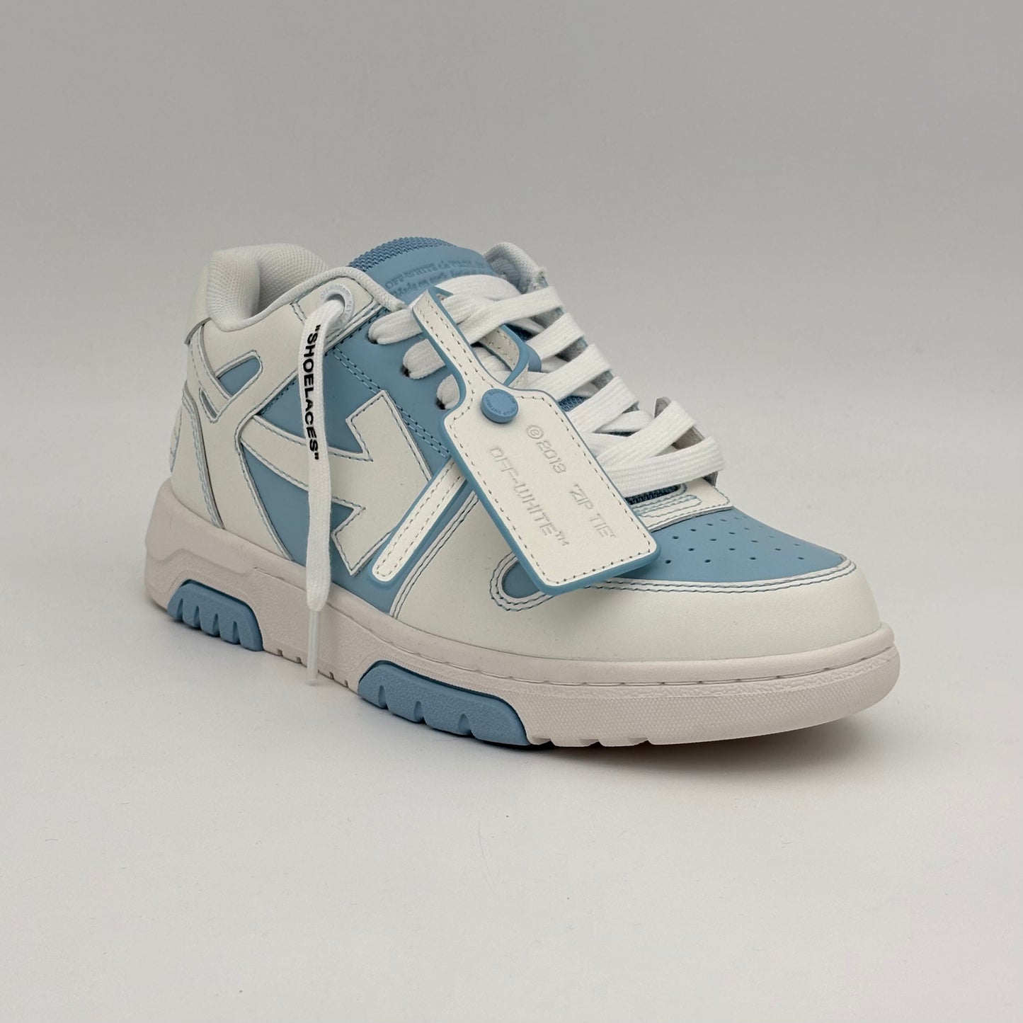 Off White Out Of Office             Light Blue White