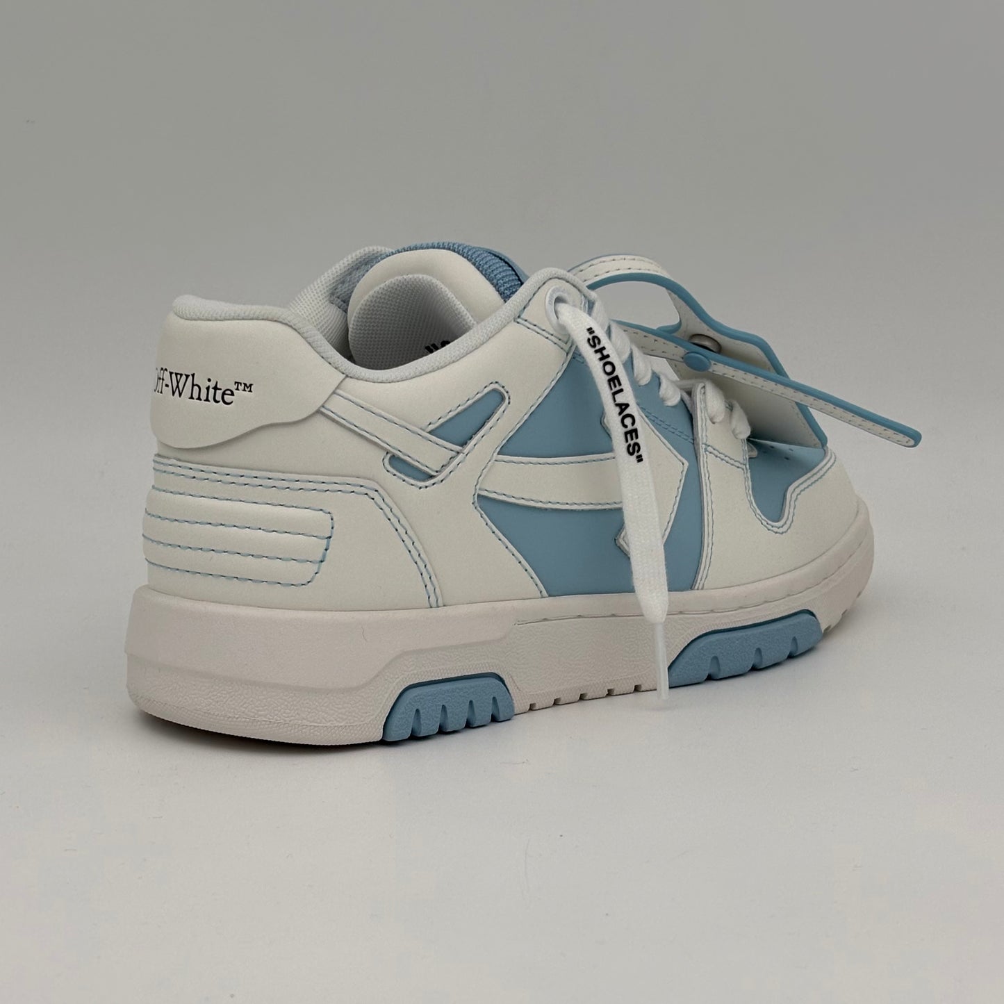 Off White Out Of Office             Light Blue White