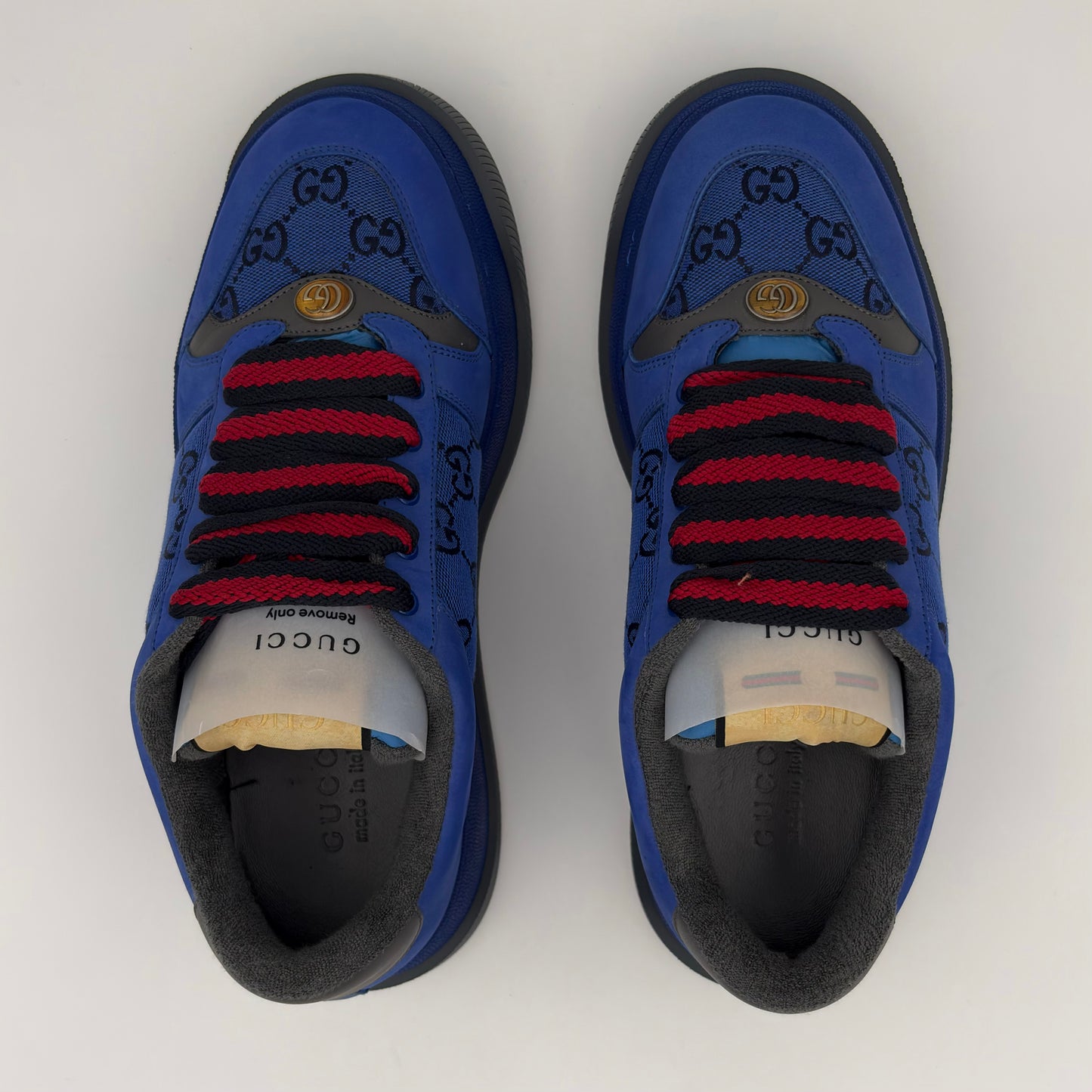 Gucci Screener GG                         Blue Red Pre-owned