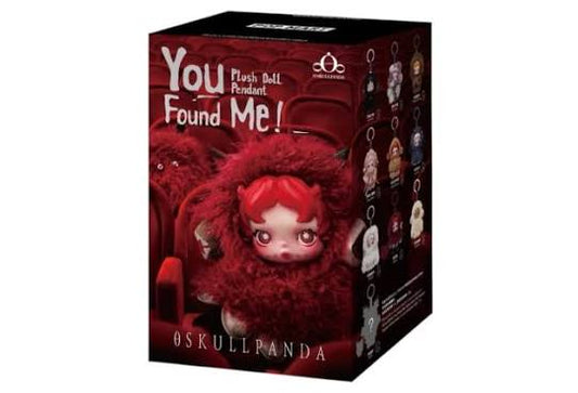 SKULLPANDA  PLUSH DOLL PENDANT (YOU FOUND ME! SERIES)