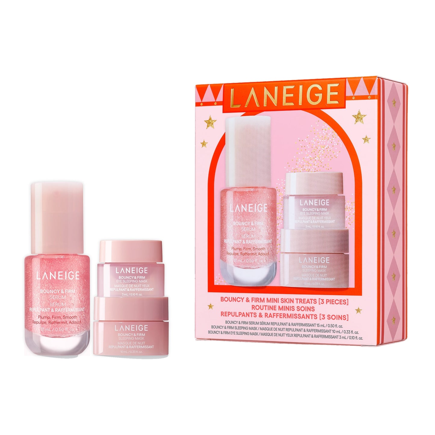 Laneige Bouncy & firm mini skin treats
