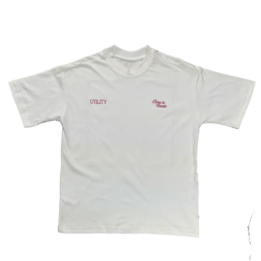 Urban Utility Born To Create Bandana White Brown Pink